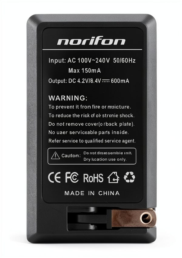 Norifon Camcorder Battery Charger NP-FH50-W-5