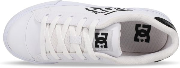 DC White Women's Skateboard Shoes-4