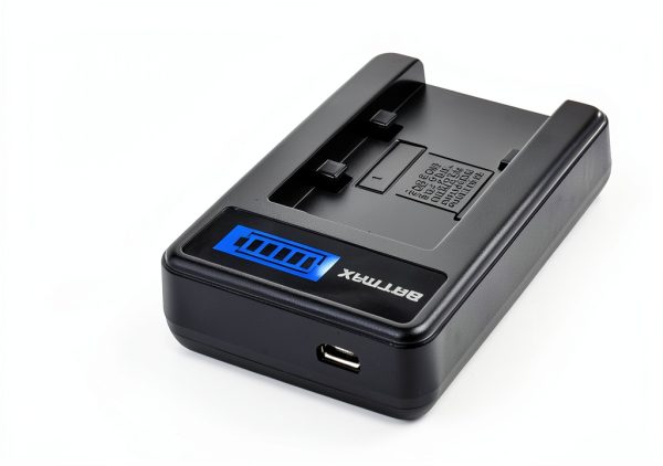 NP-FV50 Battery Charger Batmax 1200mAh Dual Pack-5