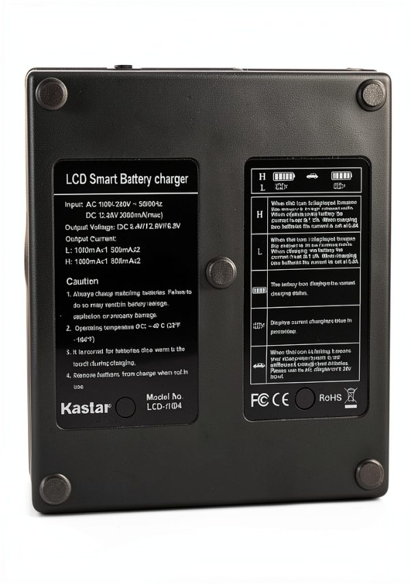 JVC Camcorder Charger Kastar Dual Fast Charger-1