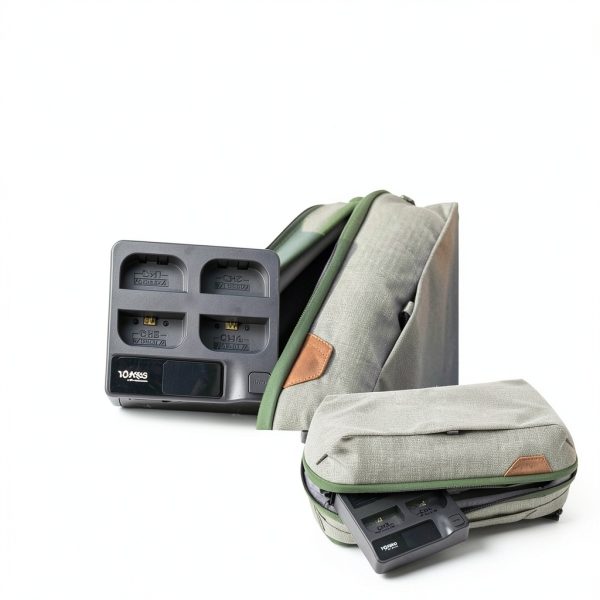 LP-E6 Battery Charger by toprig Fast Charging Station-6