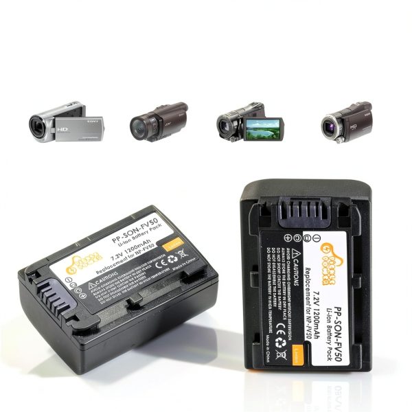 Pickle Power Sony Camcorder Charger Dual 1200mAh-1