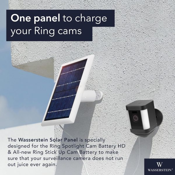 Wasserstein Solar Panel Charger for Ring Cameras-1