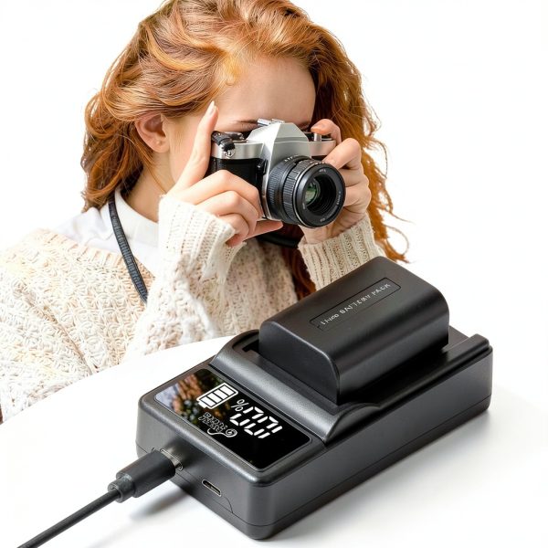 Pickle Power Sony Camcorder Charger Dual 1200mAh-6