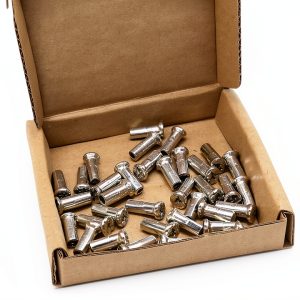 Bike Spoke Nipples Pro Bamboo Carbon Steel 12mm-0