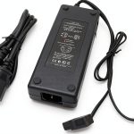 Dual D-Tap Charger for Camcorder Battery-0