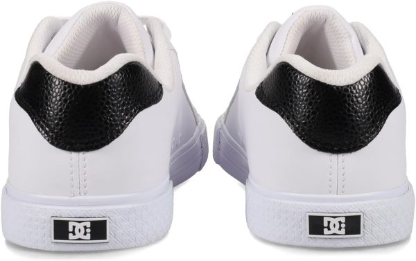 DC White Women's Skateboard Shoes-2