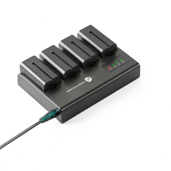 FirstPower 4-Channel Camcorder Battery Charger-3