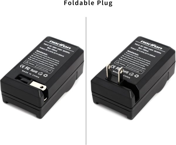 Norifon Camcorder Battery Charger Wall Charger-1