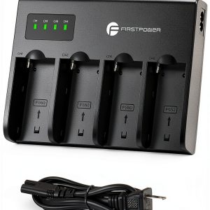 FirstPower 4-Channel Camcorder Battery Charger-0