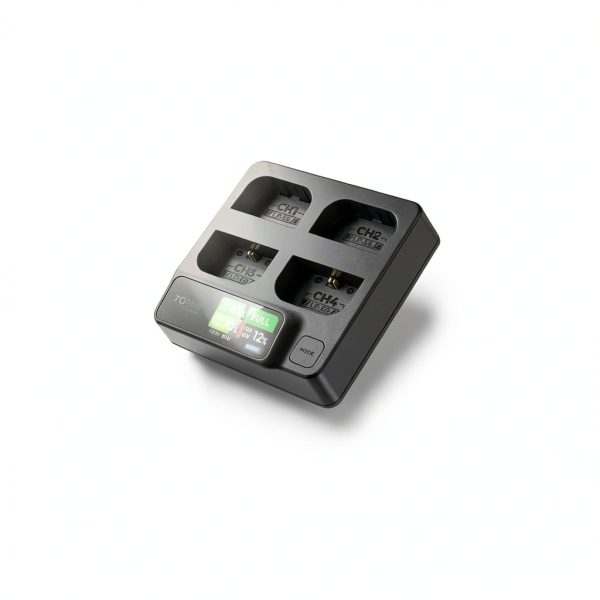 LP-E6 Battery Charger by toprig Fast Charging Station-3