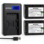 NP-FV50 Battery Charger Batmax 1200mAh Dual Pack-0