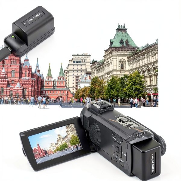 NP-FV5 Charger CofunKool Camcorder Power Pack-5