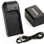 NP-FV5 Charger CofunKool Camcorder Power Pack-0