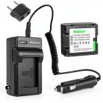 Kastar Camcorder Battery Charger 10.3Wh Lithium-Ion-0