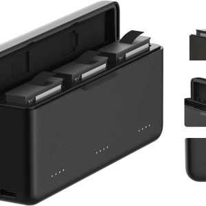 DJI Osmo Action Battery Charger TELESIN Carry Case-0