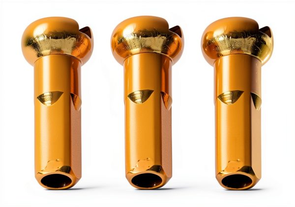 GOTOTOP Gold Bike Spoke Nipples Aluminium Alloy-4