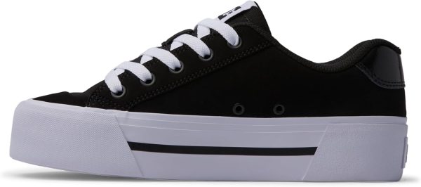 DC Womens Skateboard Shoes Black Pill Pattern-6