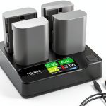 LP-E6 Battery Charger by toprig Fast Charging Station-0