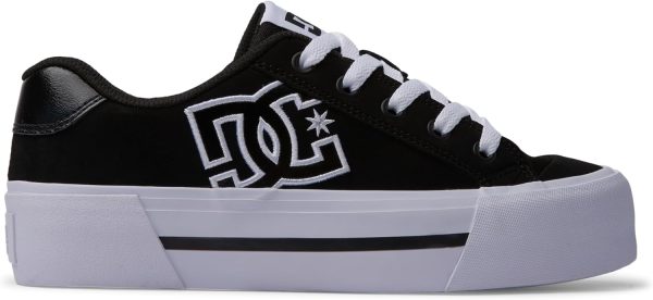 DC Womens Skateboard Shoes Black Pill Pattern-5