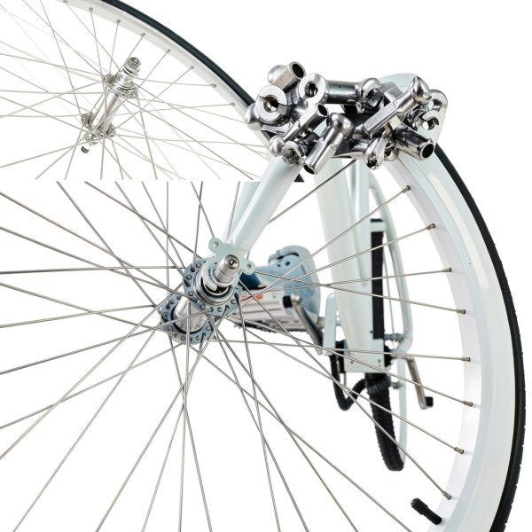 Bicycle Spoke Nipples Stainless Steel Silver MET-030-4