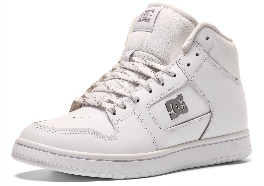 DC women's skateboard shoes on a skate park ramp