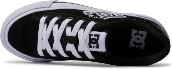 DC Womens Skateboard Shoes Black Pill Pattern-4