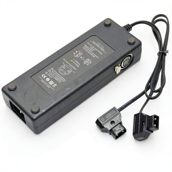 Dual D-Tap Charger for Camcorder Battery-2