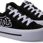 DC Womens Skateboard Shoes Black Pill Pattern-0