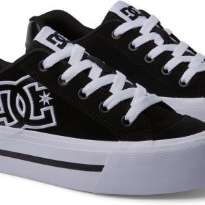 DC Womens Skateboard Shoes Black Pill Pattern-0