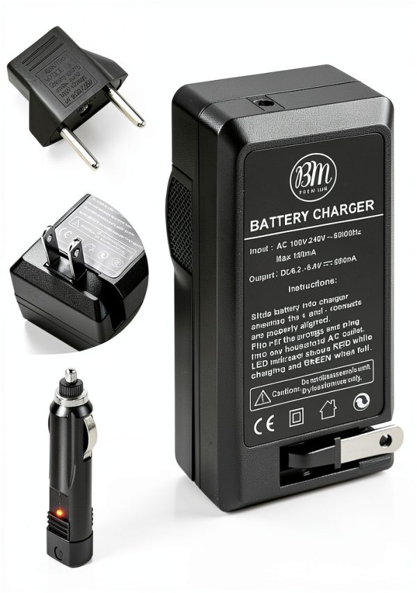 Big Mike's NP-FV70 Camcorder Battery Charger-4