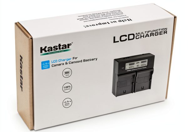 JVC Camcorder Charger Kastar Dual Fast Charger-3