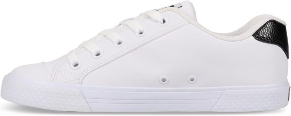 DC White Women's Skateboard Shoes-6