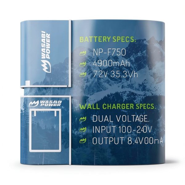 Sony NPF750 Camcorder Battery Charger by Wasabi Power-1