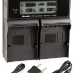 JVC Camcorder Charger Kastar Dual Fast Charger-0
