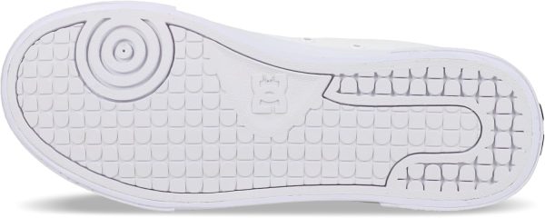 DC White Women's Skateboard Shoes-3