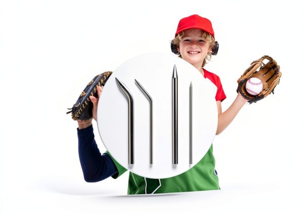 Baseball Mitt Lace Needle NQEUEPN Stainless Steel-3