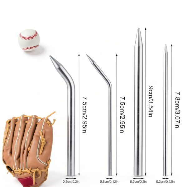Baseball Mitt Lace Needle NQEUEPN Stainless Steel-4