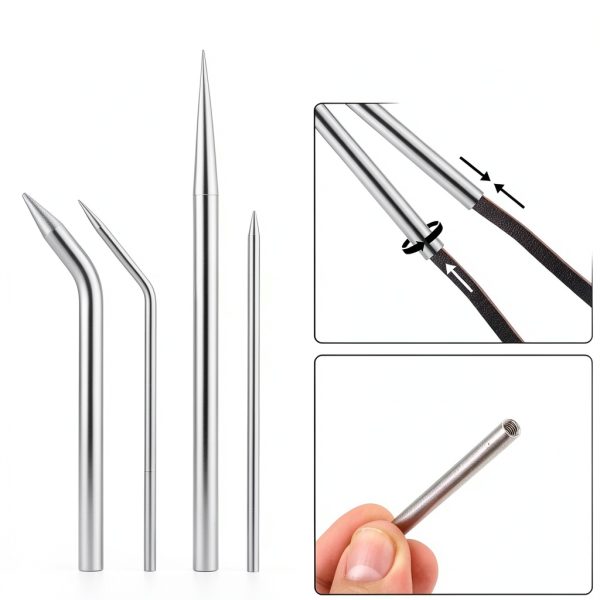Baseball Mitt Lace Needle NQEUEPN Stainless Steel-2