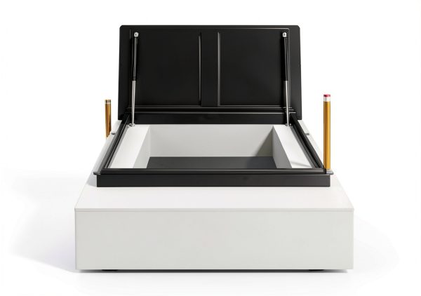 27.5" L x 27.5" W Roof Hatch Door ZSUCC Steel Access with 90° Latch-5