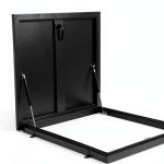 27.5" L x 27.5" W Roof Hatch Door ZSUCC Steel Access with 90° Latch-0