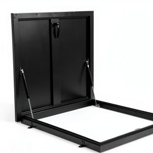 27.5" L x 27.5" W Roof Hatch Door ZSUCC Steel Access with 90° Latch-0