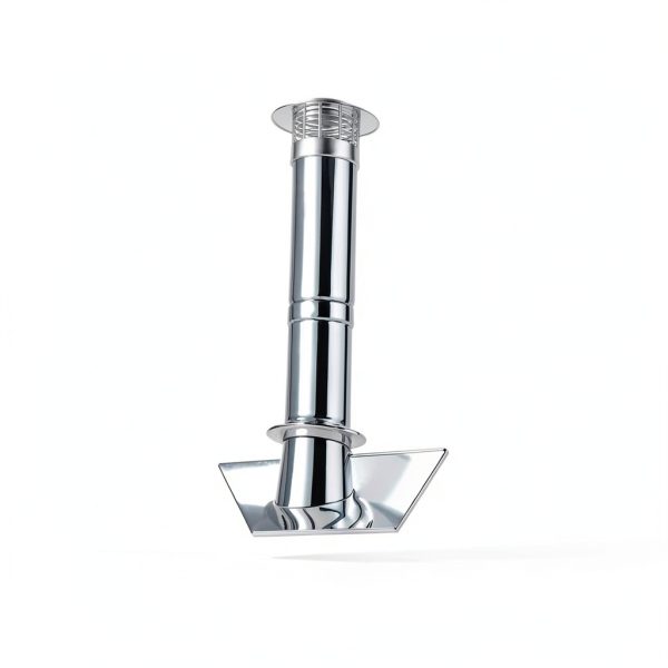Chimney Rain Cap KICHOUSE Roof Cover Stainless Steel Round 7.28"-5