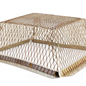 Roof Vent Guard Lindemann Stainless Steel 25x25 Roof Cap Warranty-0