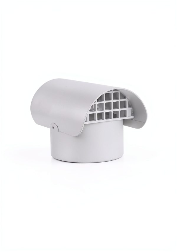 4 Inch Vent Cap Holdly Cover PTEG 4-in PVC White-5