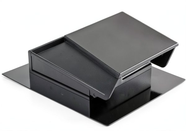 Broan-NuTone Roof Cap 634 Steel for 3.25" x 10" Round Duct, Black-0