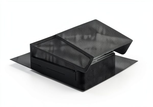 Broan-NuTone Roof Cap 634 Steel for 3.25" x 10" Round Duct, Black-5